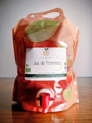 CUBIS DE JUS DE POMMES BIO - 3L