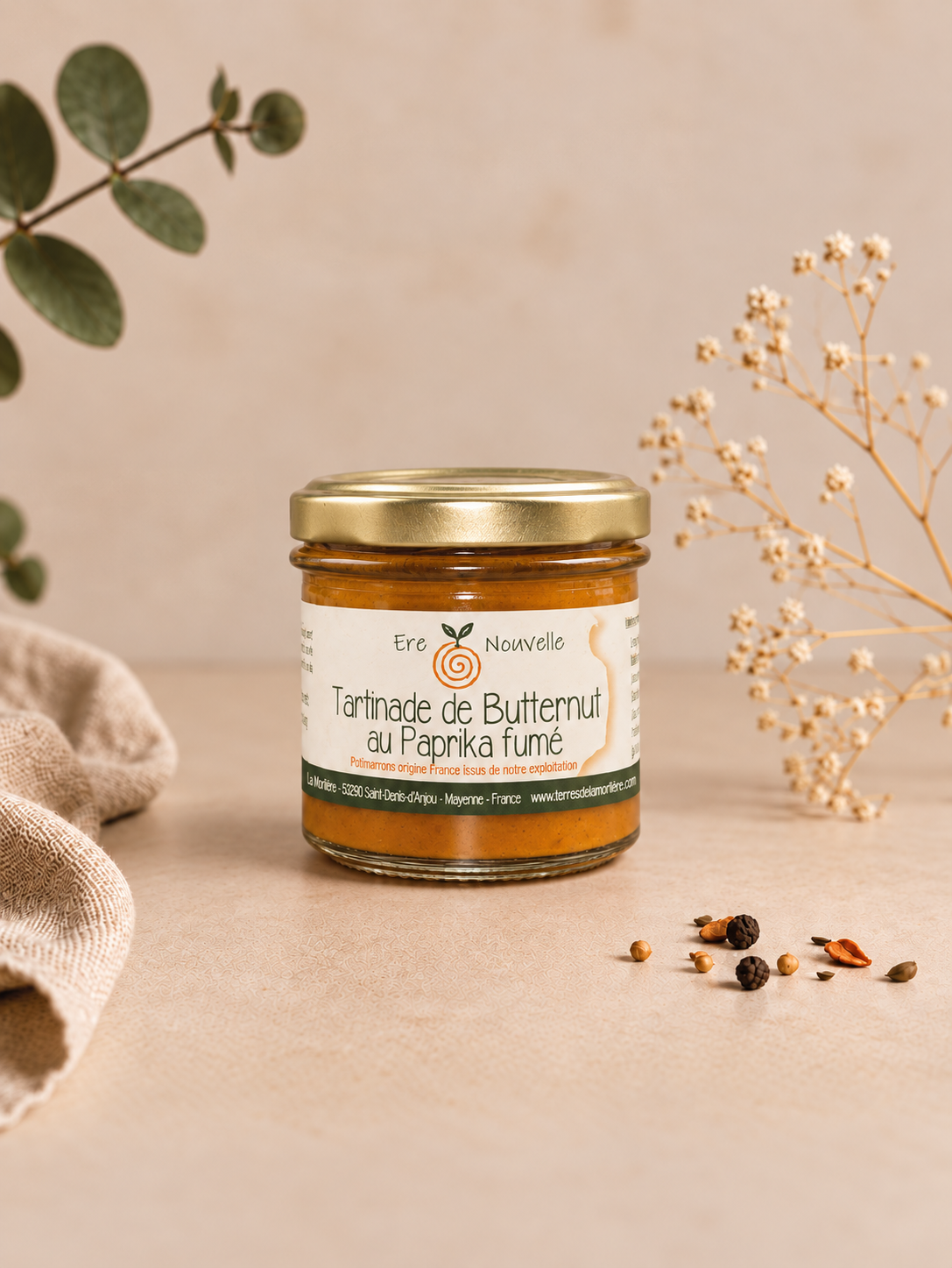 TARTINADE DE BUTTERNUT AU PAPRIKA FUME - 100g