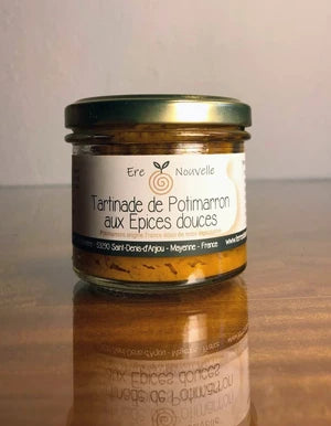 TARTINADE DE POTIMARRON AUX EPICES DOUCES - 100g